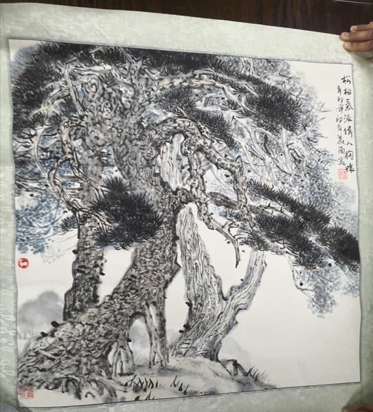 卞美岗画