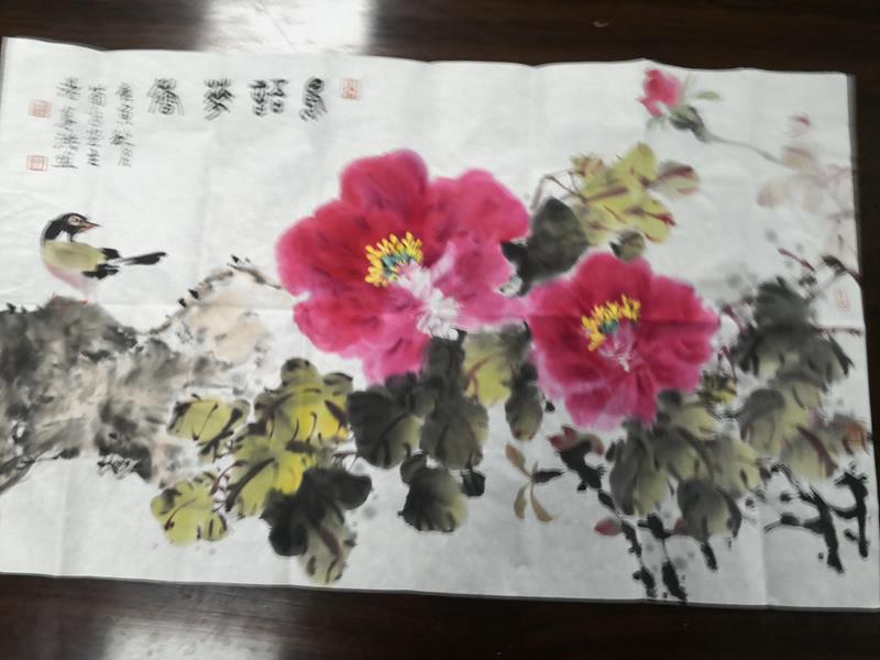 汤真洪画
