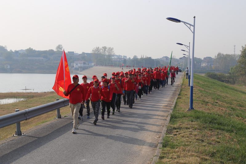 第六届“冷遹杯”“生态丹徒，美丽黄墟”徒步大会
