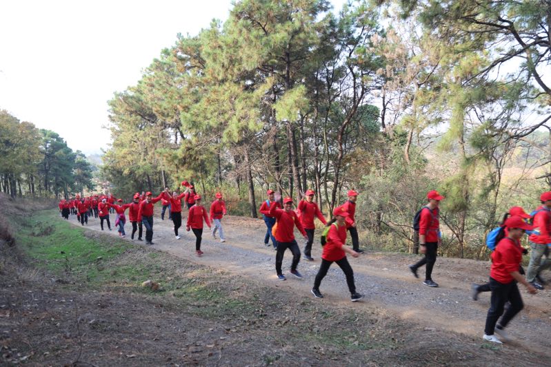 第六届“冷遹杯”“生态丹徒，美丽黄墟”徒步大会