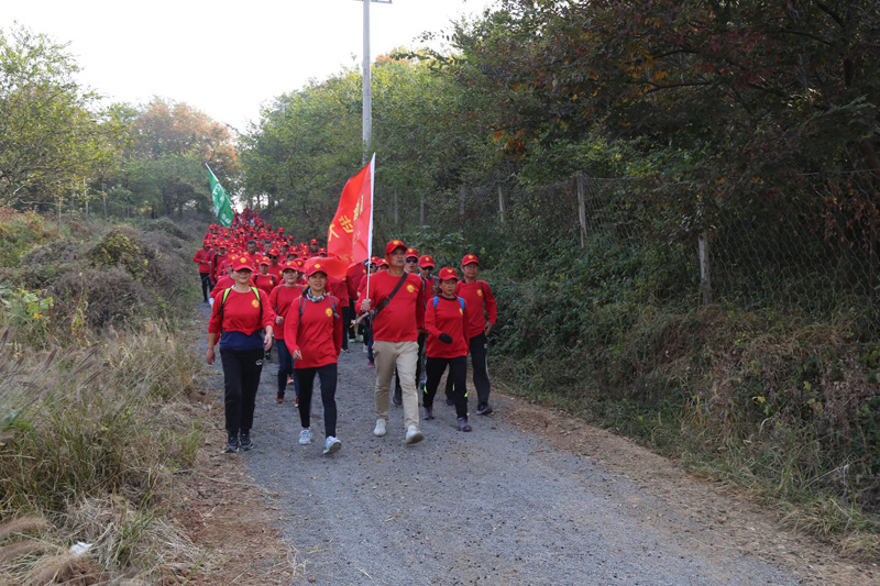 第六届“冷遹杯”“生态丹徒，美丽黄墟”徒步大会