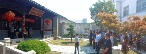 辛丰镇政府、冷遹纪念馆联合举办“翰墨颂党书画艺术展”