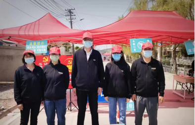 冷遹纪念馆凝心聚力战疫情